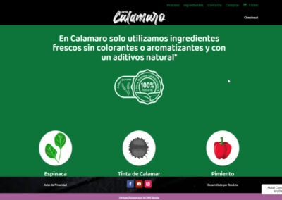 Calamaro Website